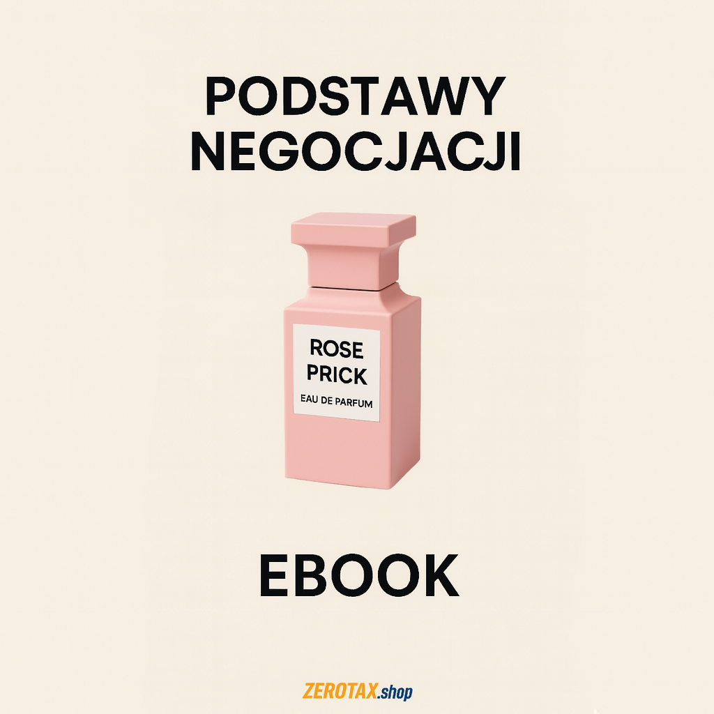 Ebook Podstawy Negocjacji + Dostawca Perfum